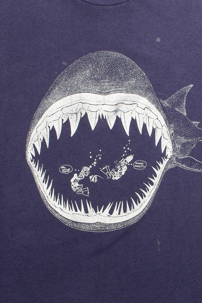 Vintage 'Hey Little Fishie' Shirt 8358
