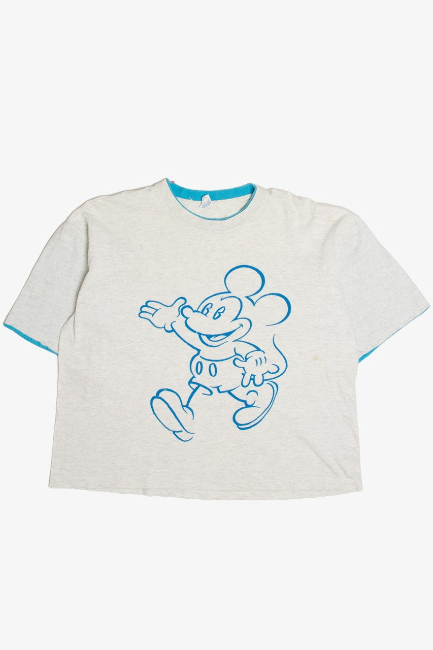 Mickey Mouse Line Drawing T-Shirt