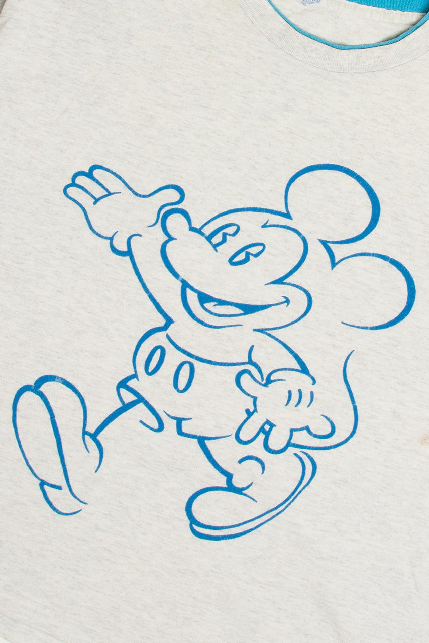 Mickey Mouse Line Drawing T-Shirt
