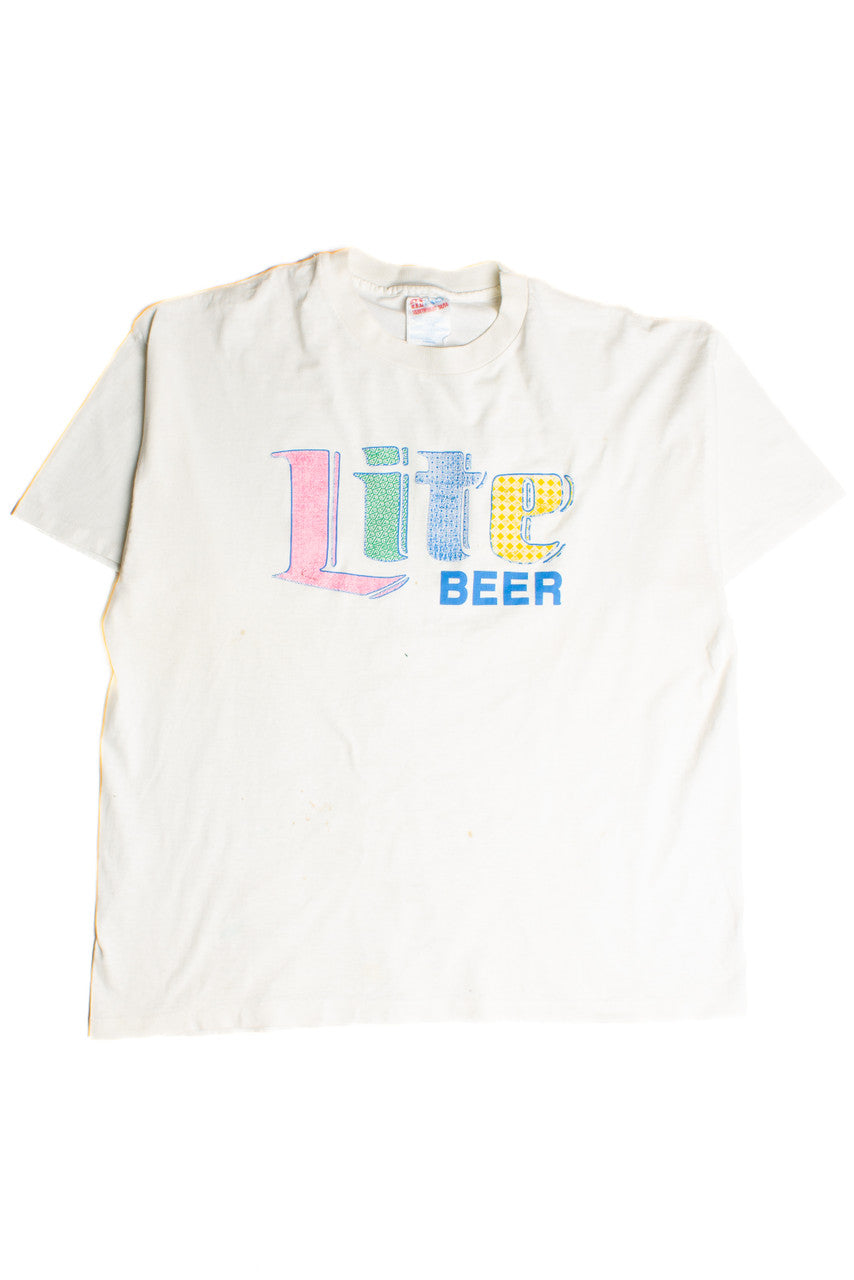 Vintage Lite Beer T-Shirt (1980s) 8430