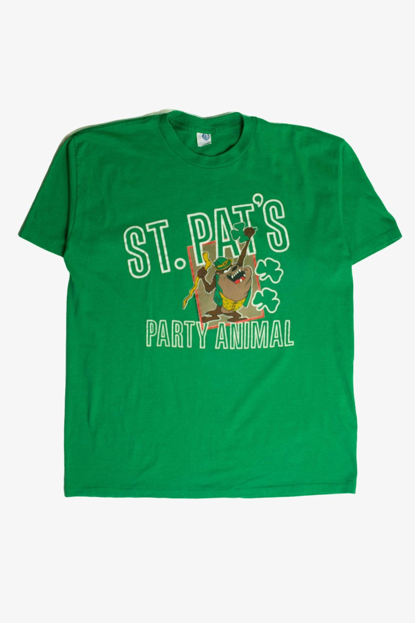 Vintage Bootleg Taz St. Pat's T-Shirt (1980s)