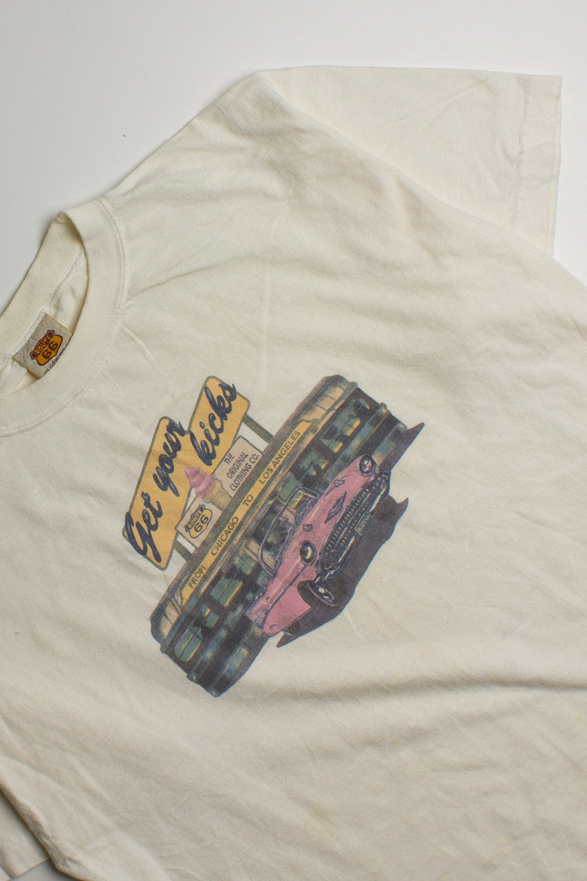 Vintage Route 66 T-Shirt (1990s) 8443
