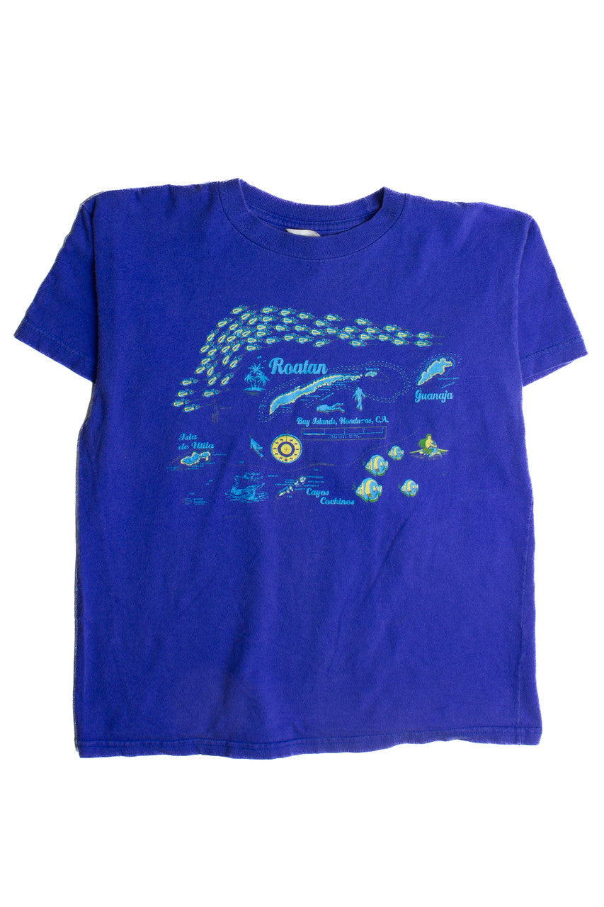 Vintage Roatan Fedgi T-Shirt (1990s) 8456