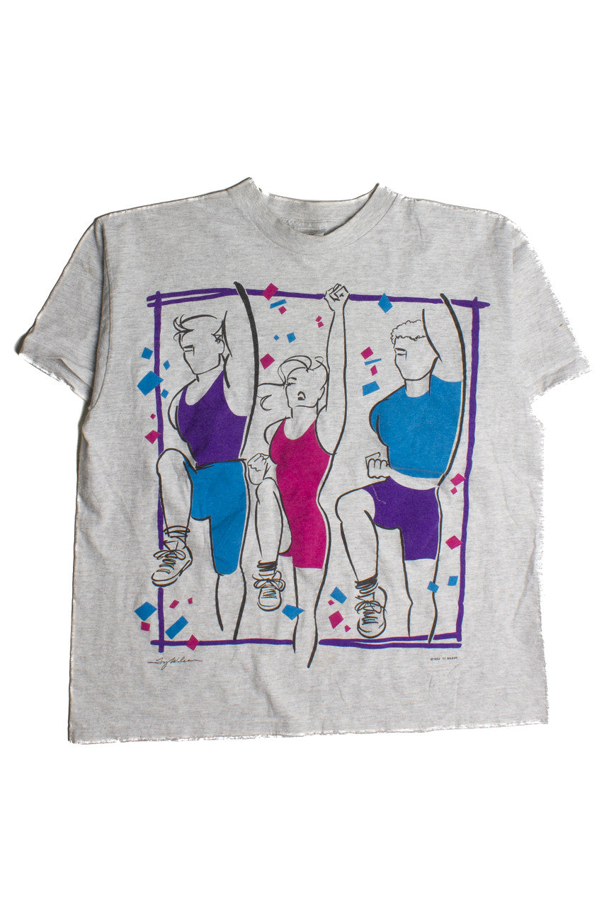 Vintage Dancing T-Shirt (1980s) 8471