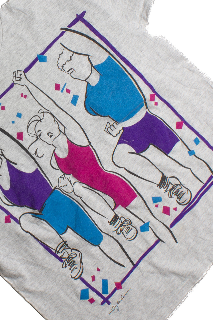 Vintage Dancing T-Shirt (1980s) 8471