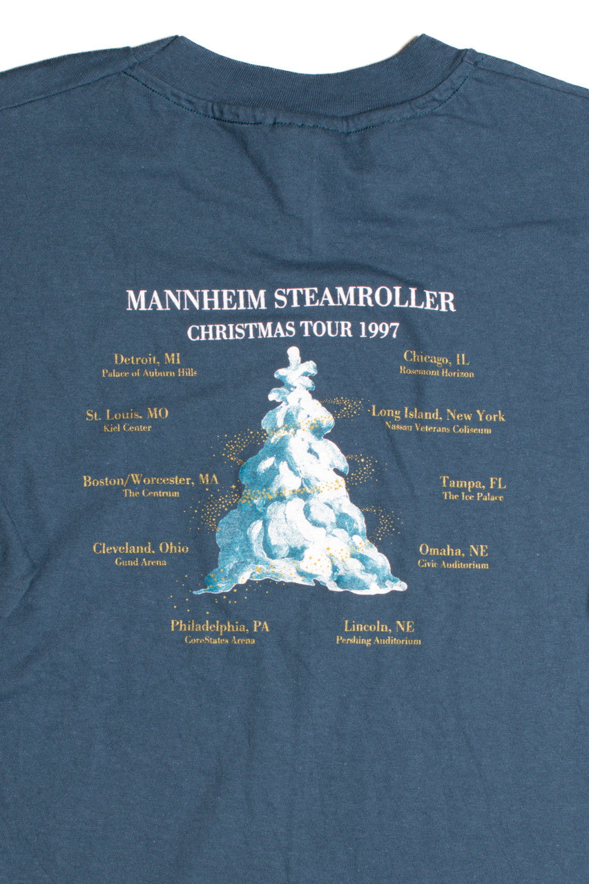1997 Mannheim Steamroller Christmas Tour T-Shirt 8512