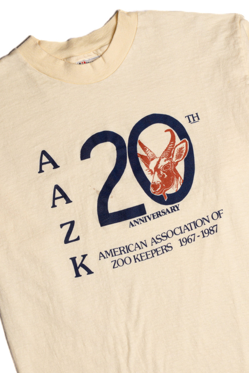 20th Anniversary Zookeepers Association T-Shirt 8550