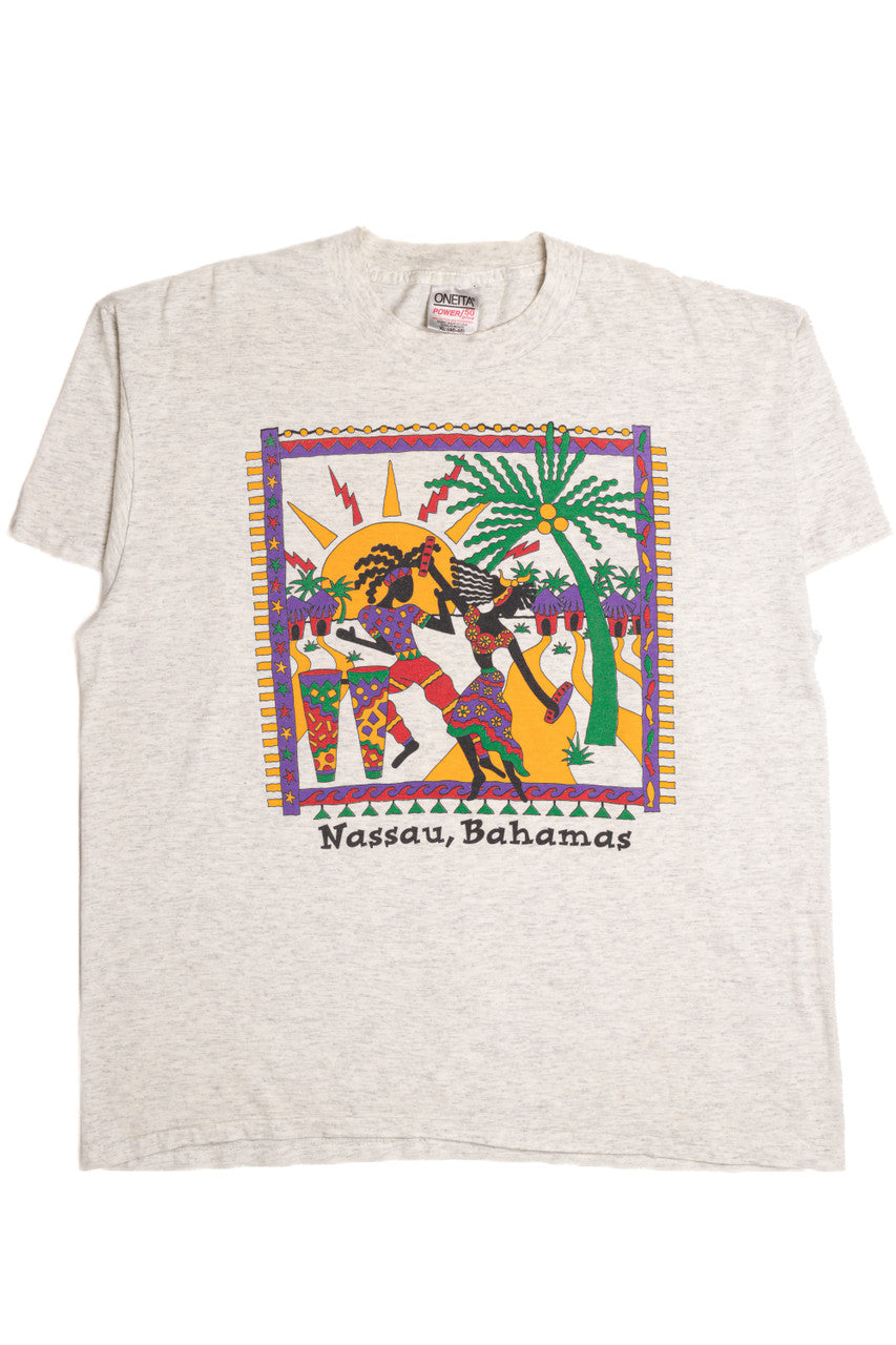 Nassau Bahamas Single Stitch T-Shirt 8580