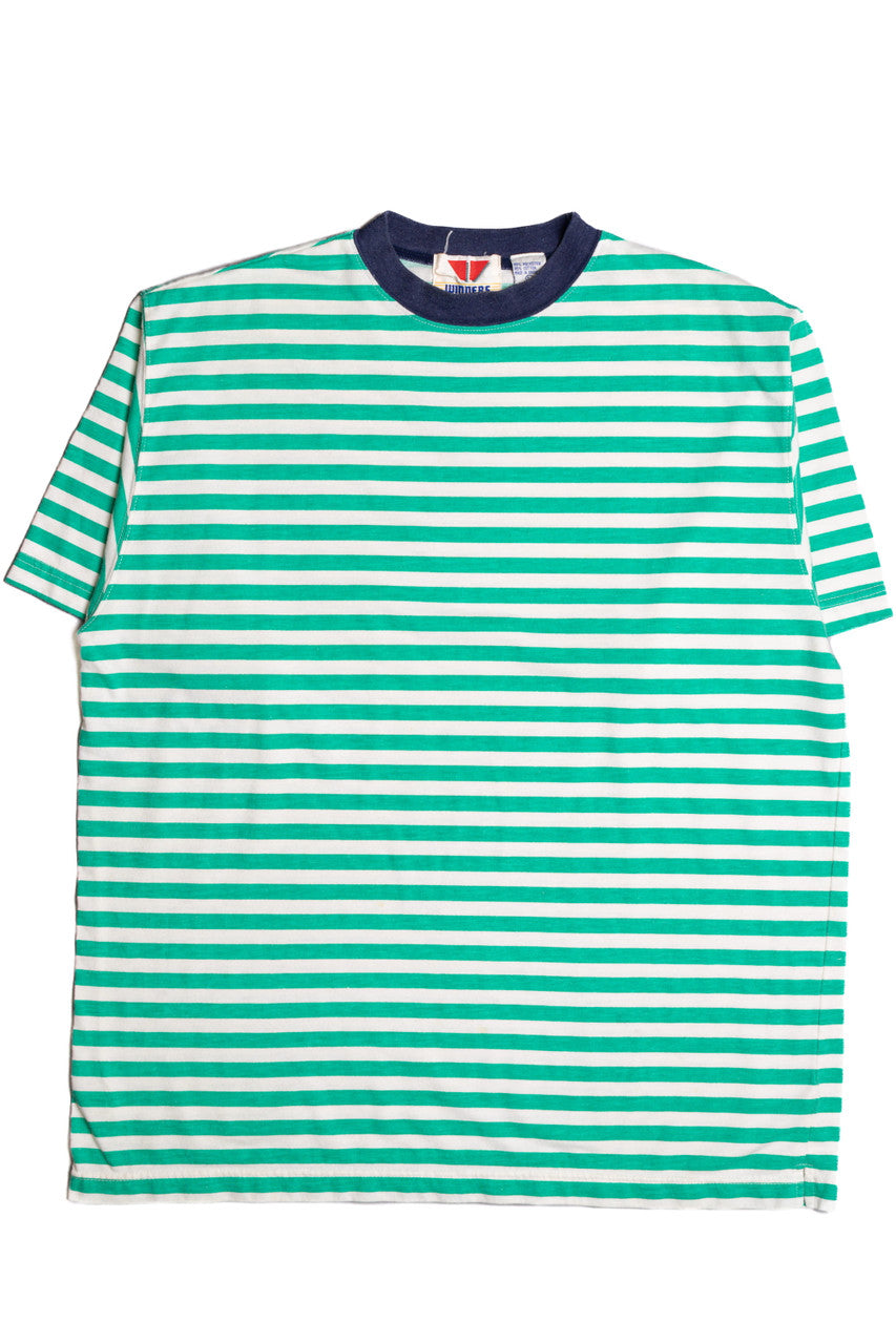 Green Striped Sailor T-Shirt 8584