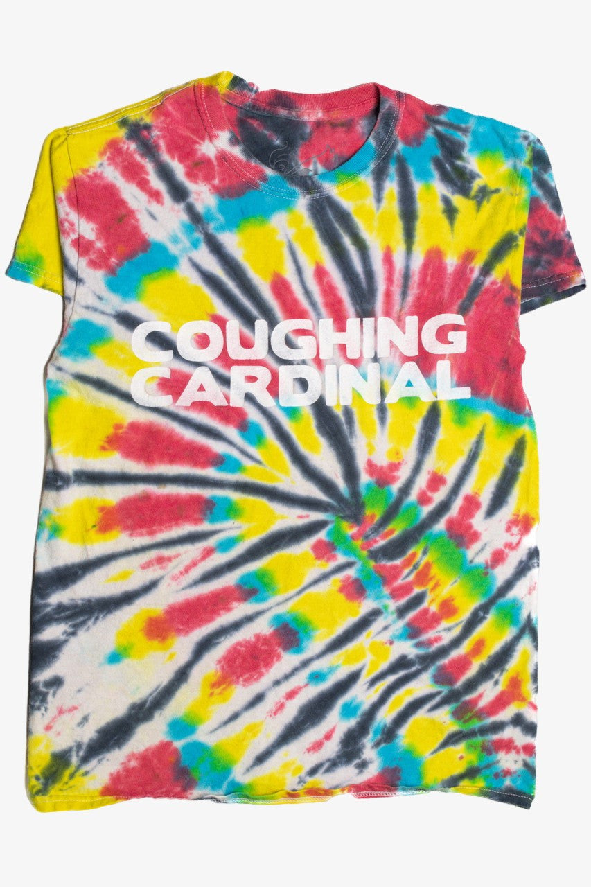 Coughing Cardinal Tie Dye T-Shirt 8596