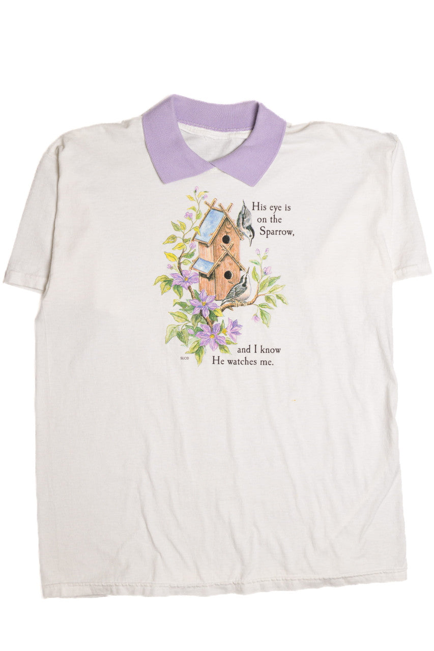 I Know He Watches Me T-Shirt 8602