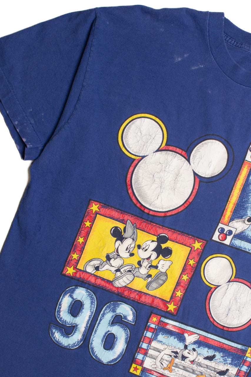Mickey Mouse Distressed T-Shirt 8608