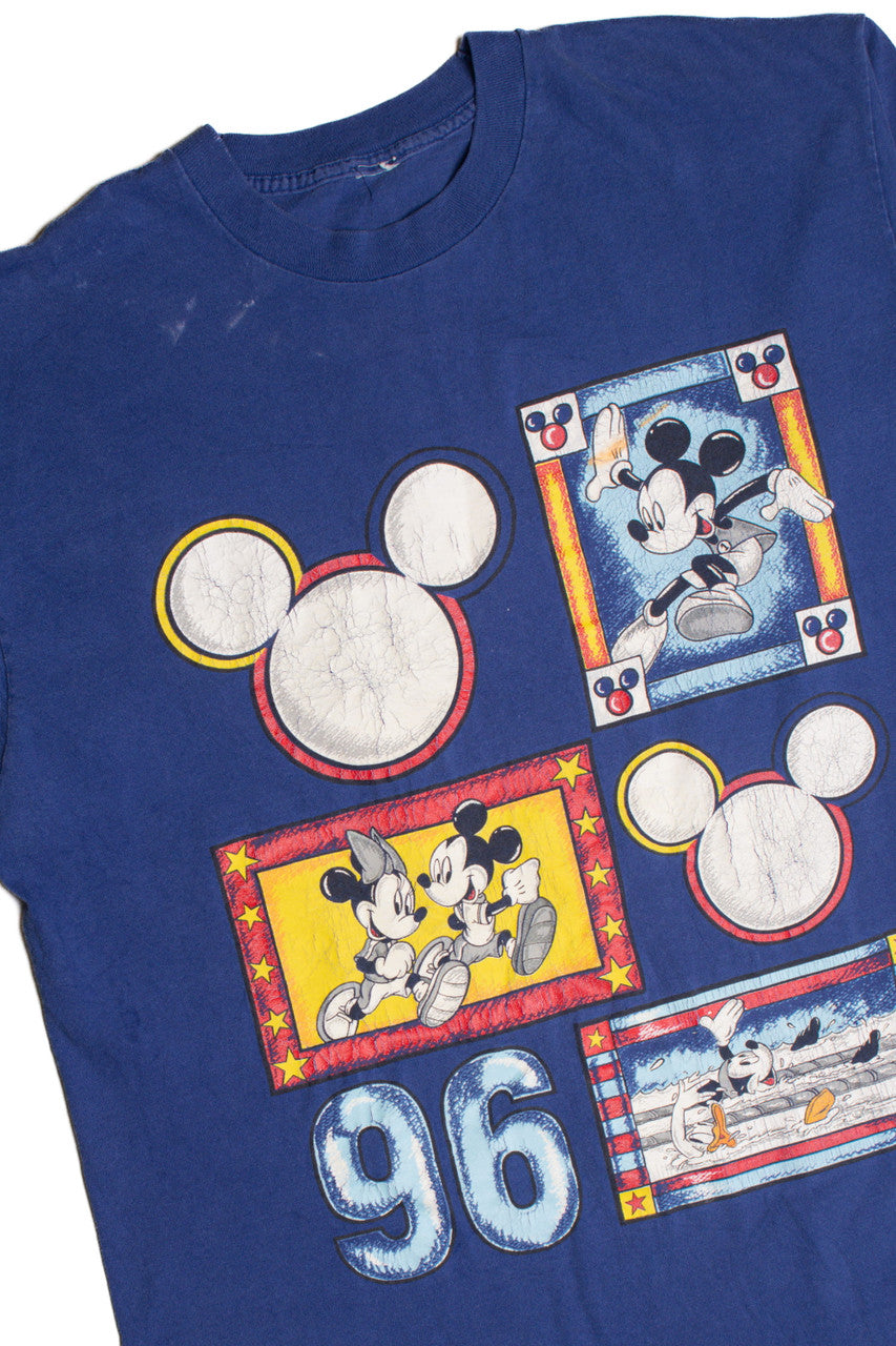 Mickey Mouse Distressed T-Shirt 8608