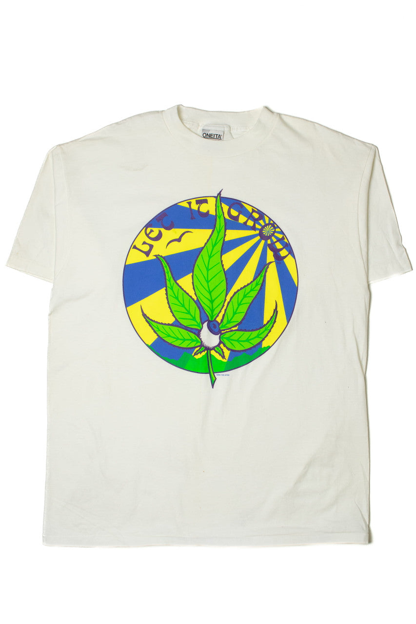 Vintage Marijuana Weed Leaf T-Shirt