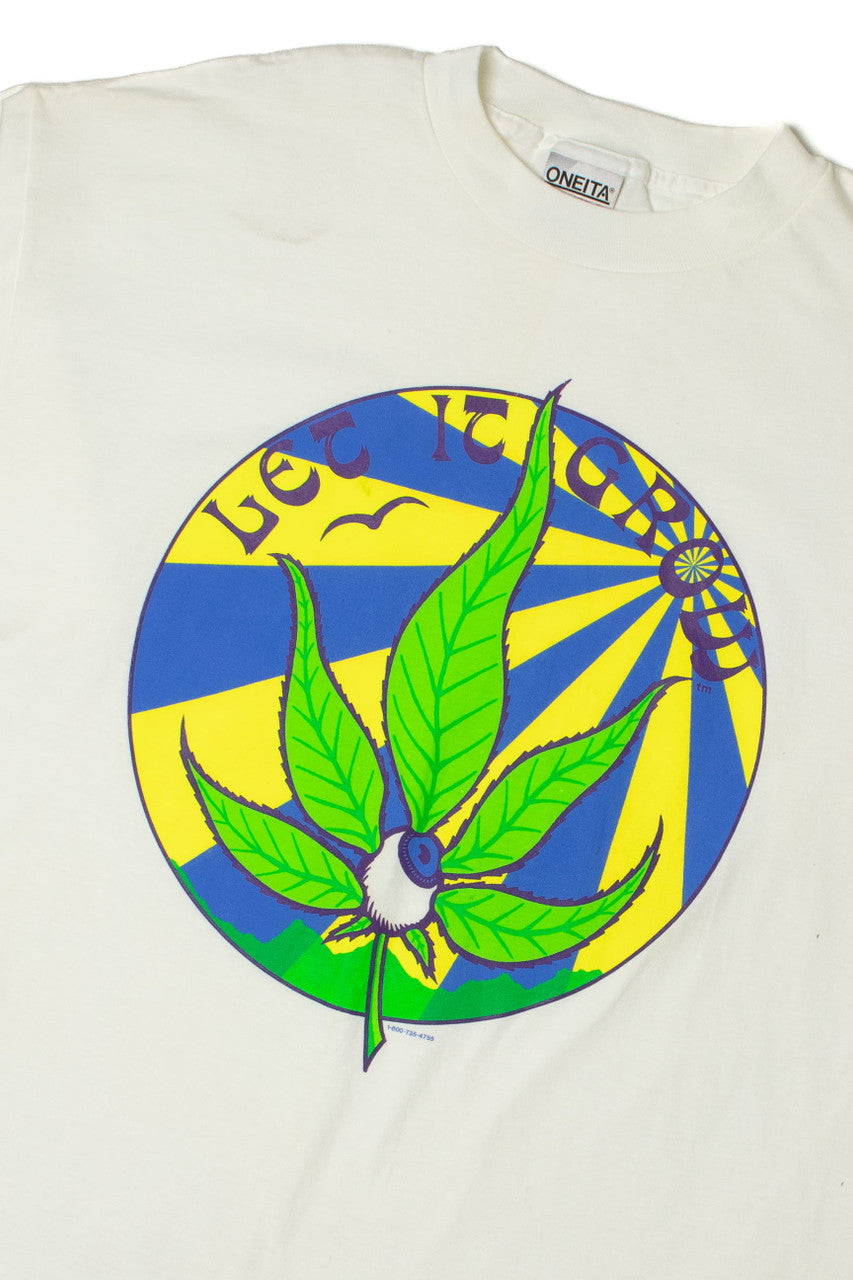 Vintage Marijuana Weed Leaf T-Shirt