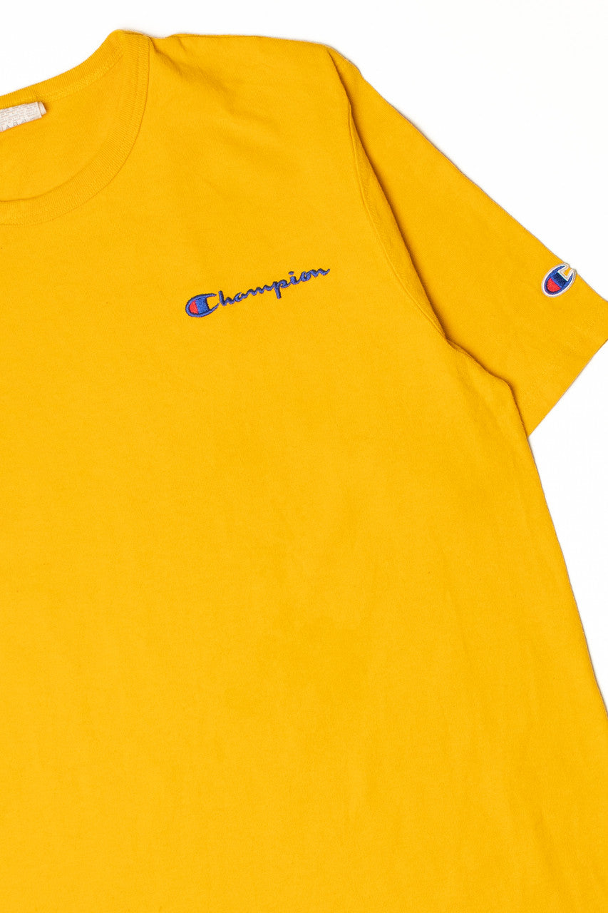 Vintage Embroidered Champion Logo T-Shirt (1990s)