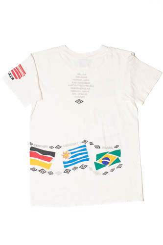 Vintage Umbro Flag & US City T-Shirt 8655