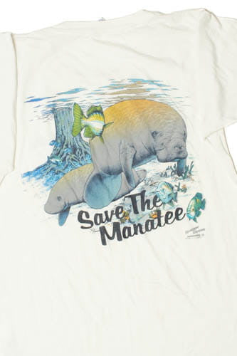 Vintage "Save The Manatee" T-Shirt