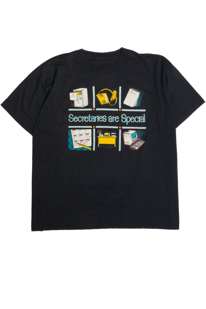 Vintage Secretaries Are Special T-Shirt 8677