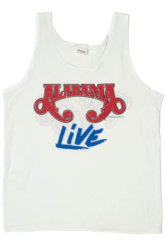 Vintage Deadstock Alabama Live Tour 1988 T-Shirt 8715