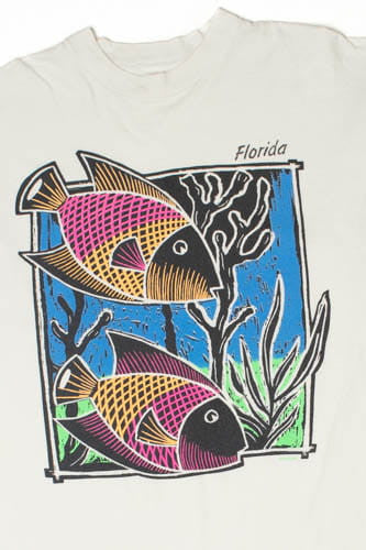 Vintage Florida Single Stitch T-Shirt (1990s)