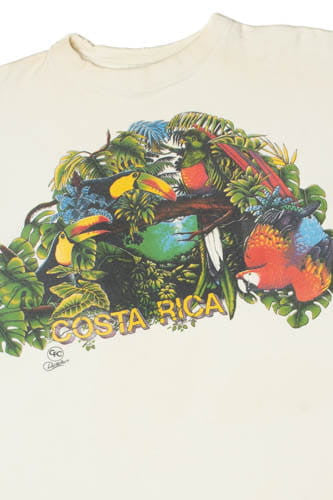 Vintage Costa Rica Heavyweight Cotton T-Shirt (1990s)