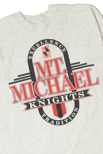 Vintage Mt. Michael Knights Single Stitch T-Shirt