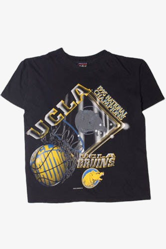 Vintage Distressed 1995 UCLA Bruins Champions Single Stitch T-Shirt
