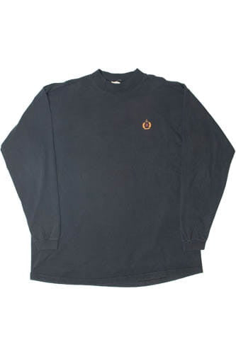 Vintage Bugle Boy Embroidered Logo Long Sleeve T-Shirt (1990s)