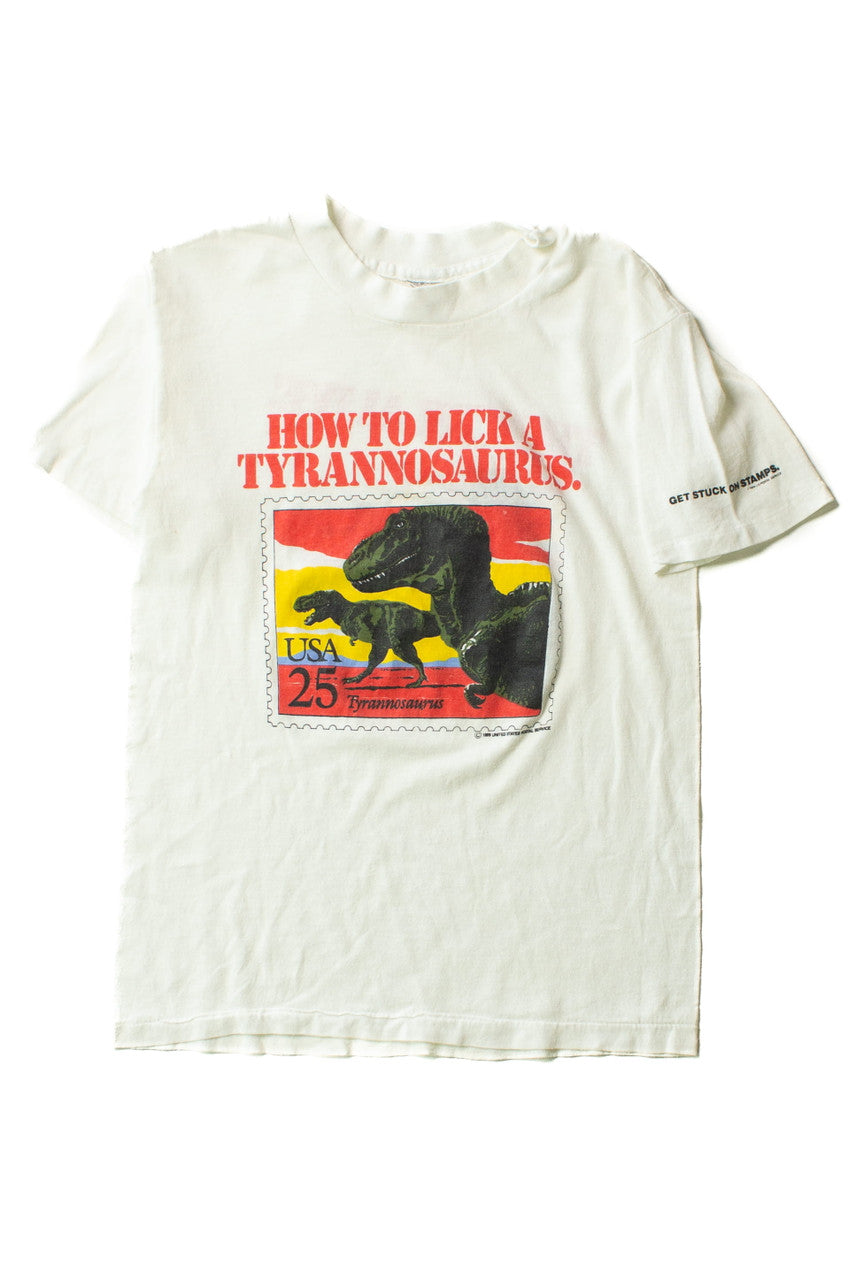 Vintage Lick A Tyrannosaurus T-Shirt (1989)