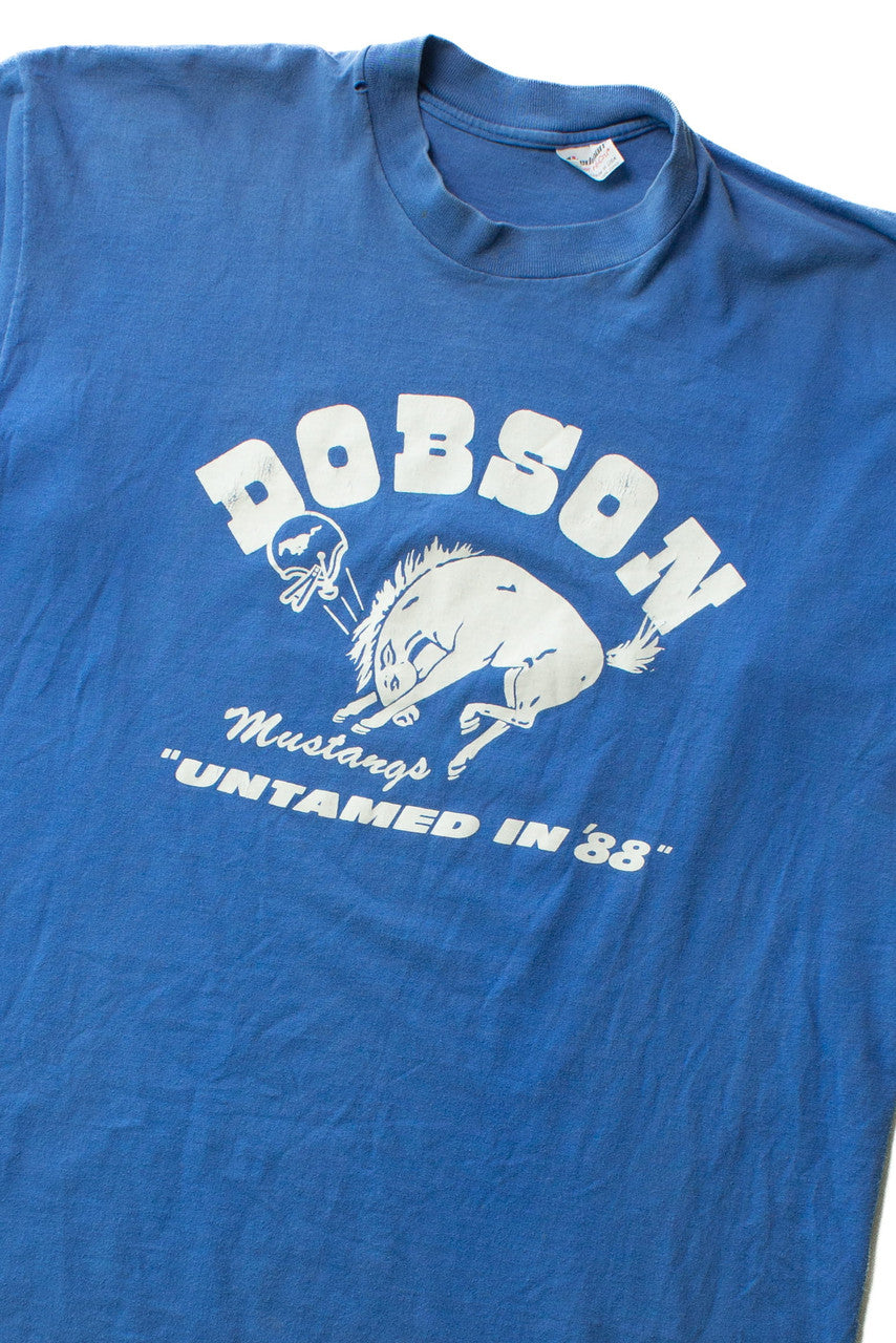 Vintage Dobson Mustangs T-Shirt (1988)