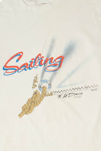Vintage "Sailing" Knot F.H. Davis T-Shirt