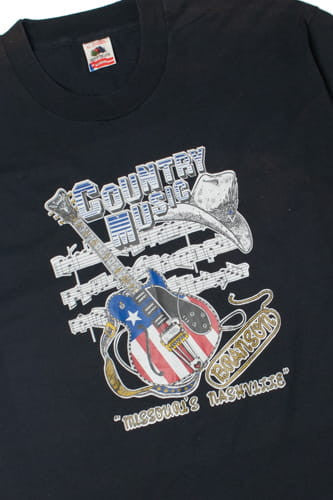 Vintage Country Music Americana Branson, MO T-Shirt