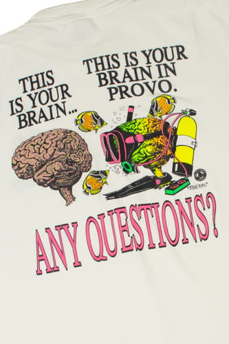 Vintage Brain Waves Sportswear Scuba Gear T-Shirt