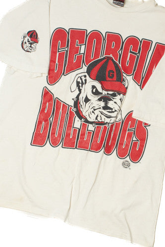 Vintage Georgia Bulldogs Sports Line T-Shirt 8954