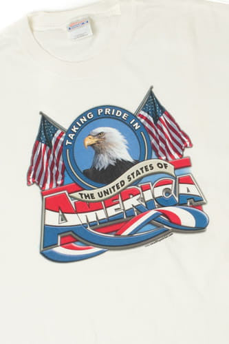 United States of America Flag & Eagle T-Shirt