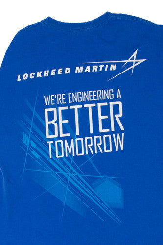 Lockheed Martin We're Engineering A Better Tomorrow Gildan T-Shirt (9044)