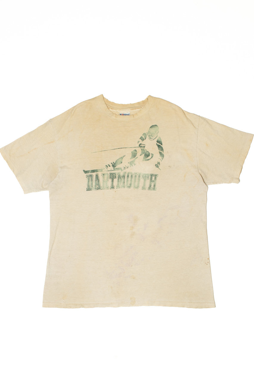 Vintage Thrashed "Dartmouth" Ski T-Shirt