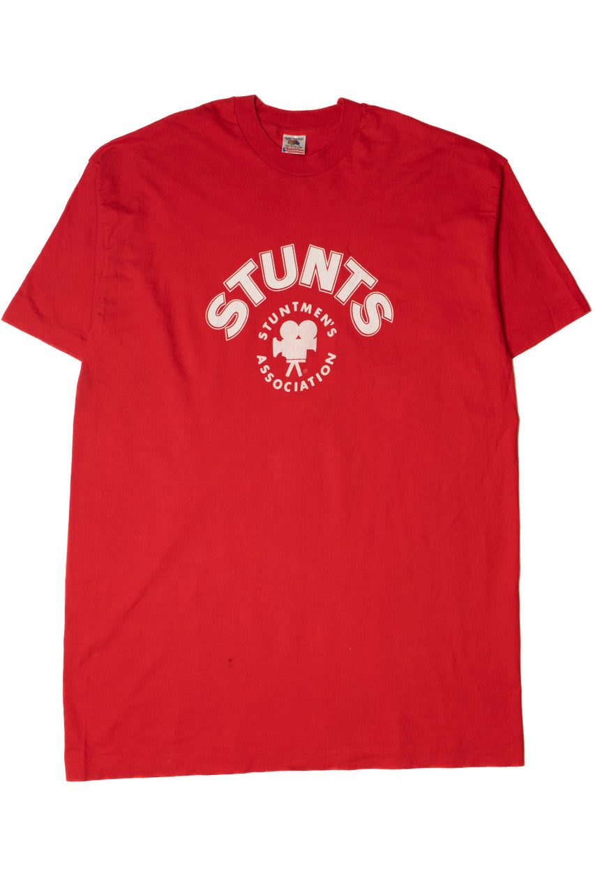 Vintage Stunts "Stuntmen's Association" Single Stitch T-Shirt