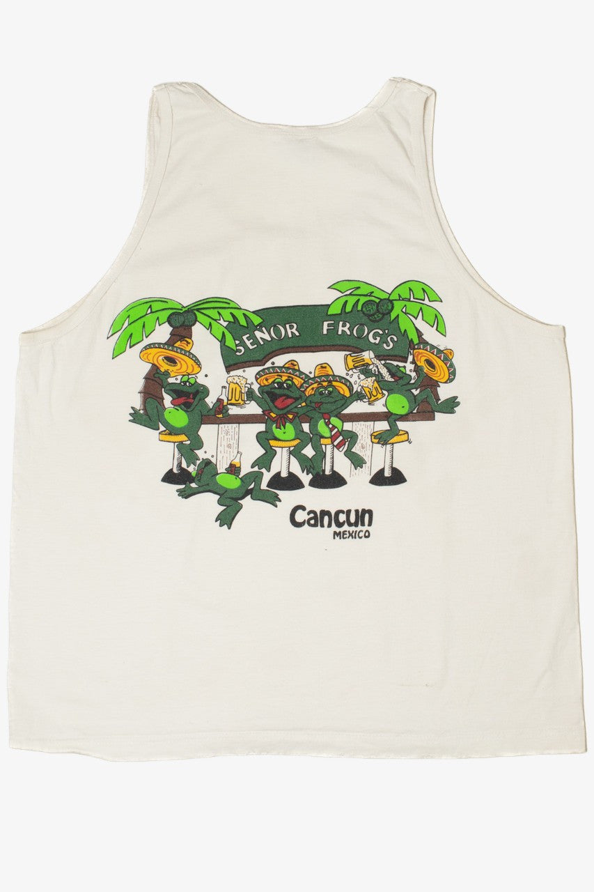 Vintage Señor Frog's Cancun Mexico Tank Top
