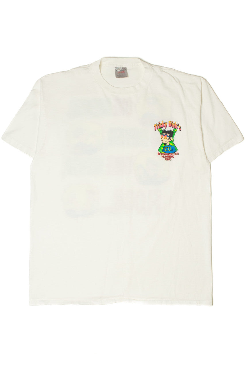 Vintage 1996 Tricky Dick's "Brewmeister" Beer Lover T-Shirt