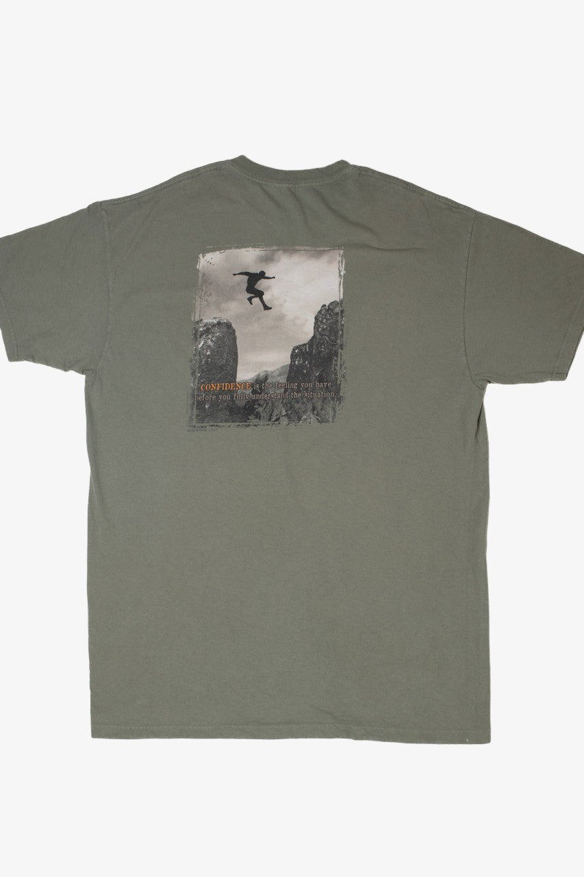 Vintage Jackson Hole Wyoming "Confidence is..." The Mountain T-Shirt