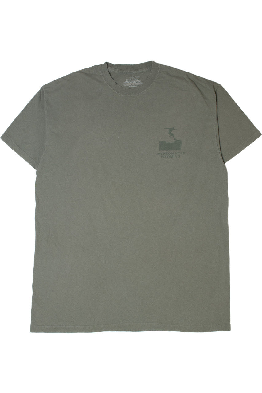 Vintage Jackson Hole Wyoming "Confidence is..." The Mountain T-Shirt