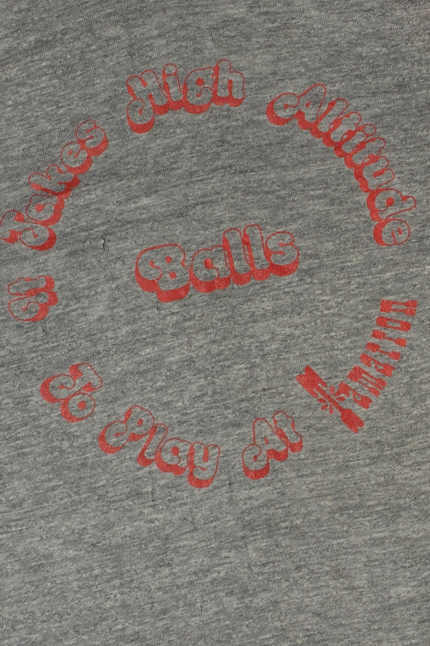 Vintage 1980s Thrashed "It Takes..." Ringer Raglan T-Shirt