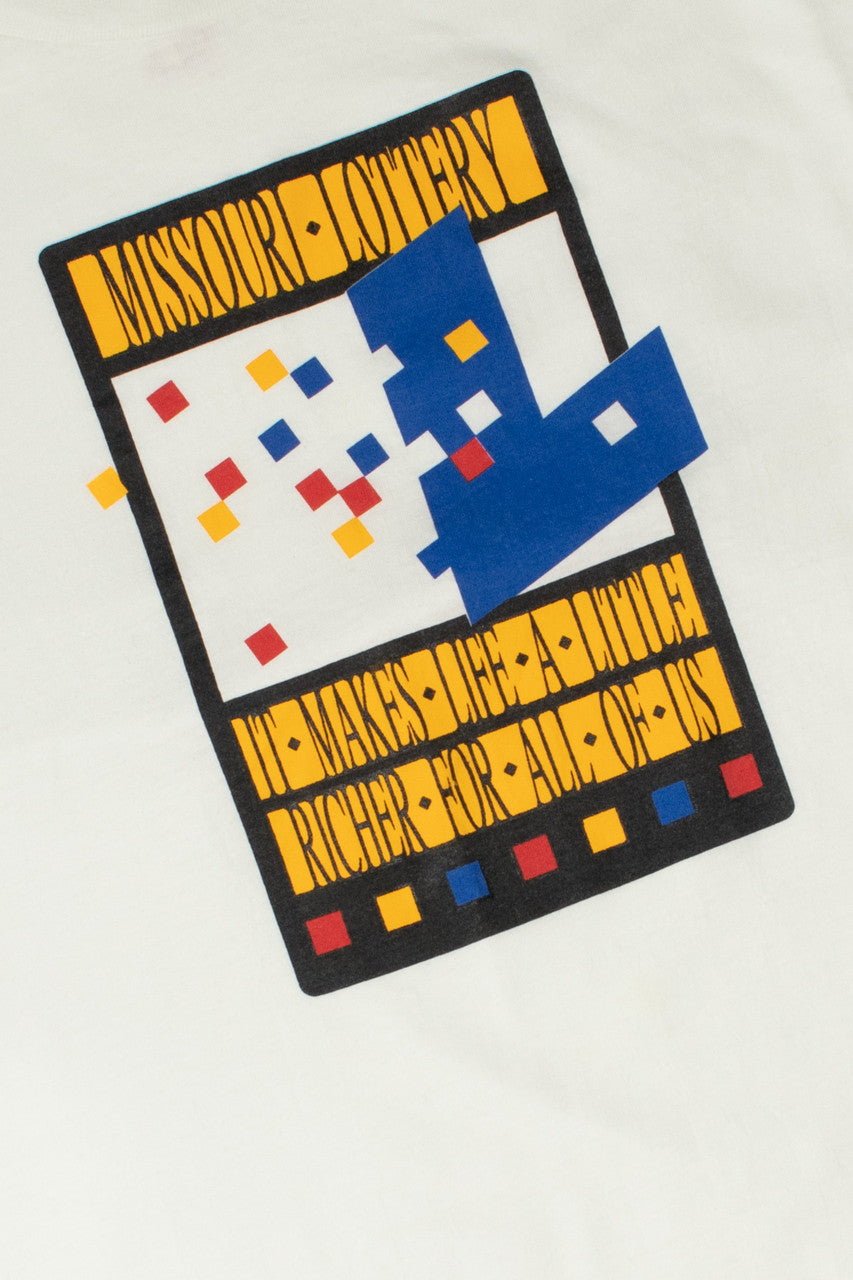 Vintage Missouri Lottery Graphic T-Shirt