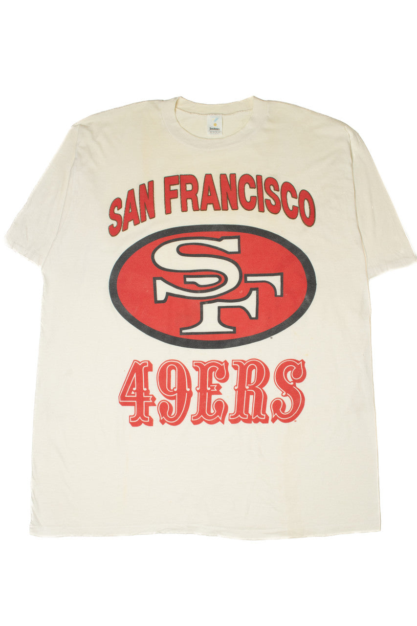 Vintage San Francisco 49ers NFL 4XL Nightie T-Shirt