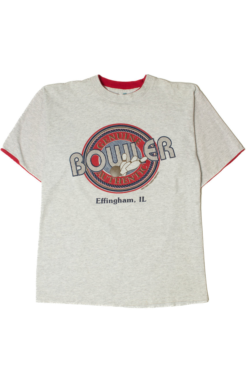 Vintage "Genuine Authentic Bowler" T-Shirt