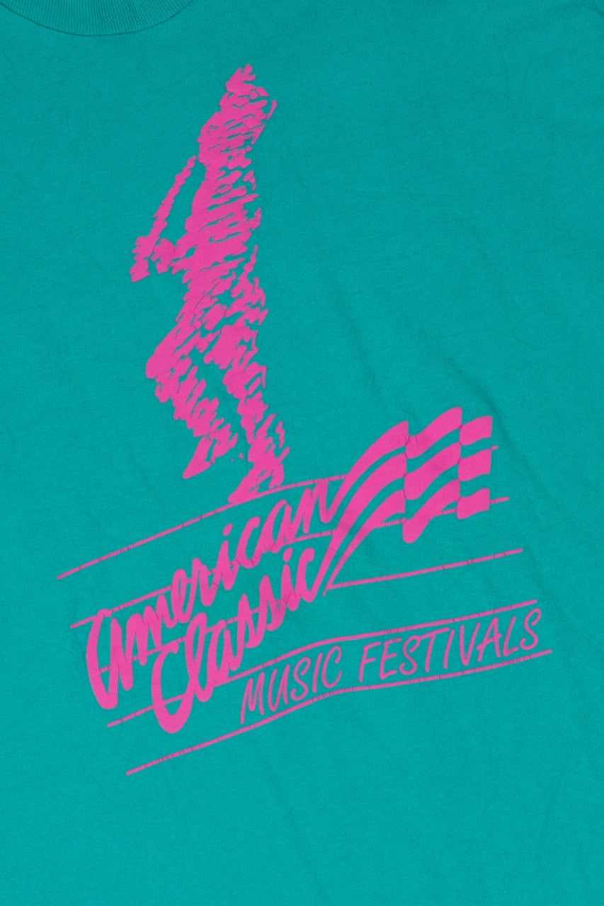 Vintage "American Classic Music Festivals" Single Stitch T-Shirt 2
