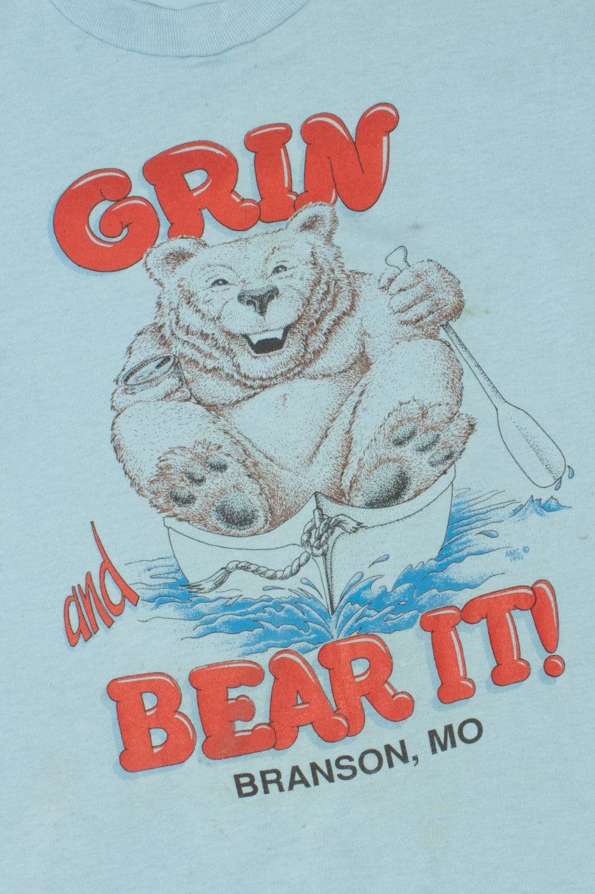 Vintage "Grin And Bear It!" Single Stitch T-Shirt