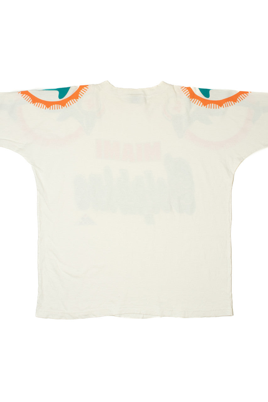 Vintage Miami Dolphins NFL Football Logo T-Shirt